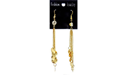 Aro Largo Cadenas Dijes y Strass - Imagen 3