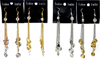 Aro Largo Cadenas Dijes y Strass - Imagen 5