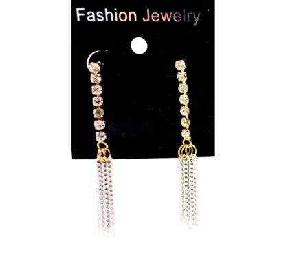 Aro Colgante con Strass