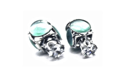 Aro con Piedra Ojo de Gato y Strass