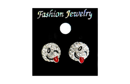 Aro Emoji Smile Con Strass - Imagen 2