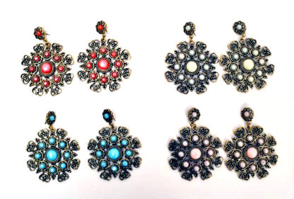 Aro Colgante con Piedras - Imagen 2
