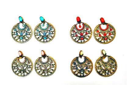 Aro Colgante con Piedras - Imagen 2