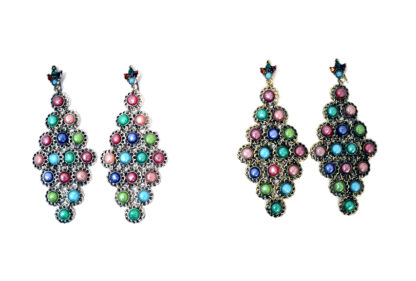 Aro Colgante con Piedras - Imagen 2