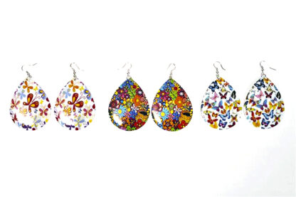 Aro Chapa Multicolor Flores y Mariposas - Imagen 4