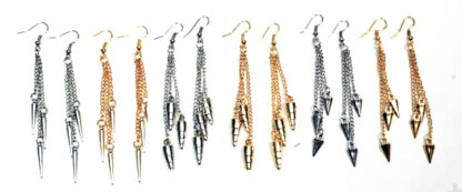 Aro Largo Cadenas y Tachas Punta - Imagen 3