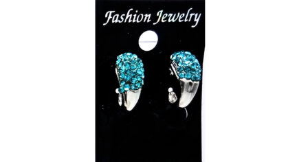 Aro Argolla con Strass Color - Imagen 2