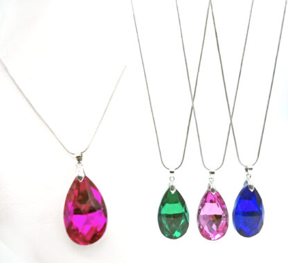 Cadena Víbora con Dije Piedra Facetada - Imagen 2