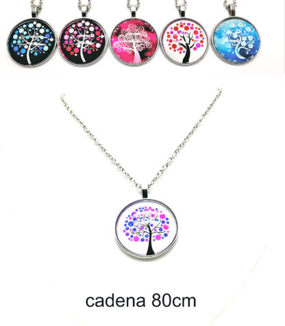 Cadena con Dije Árbol de la Vida