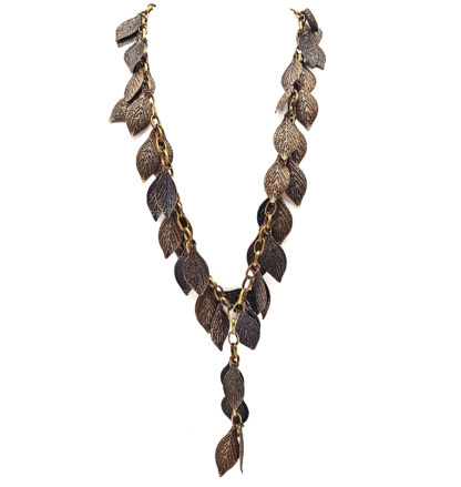 Collar Dijes Multi Hojas