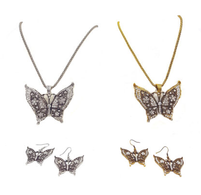 Collar con Medallón y Aros - Imagen 2