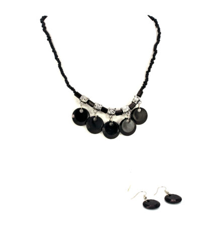 Collar y Aro con Dijes