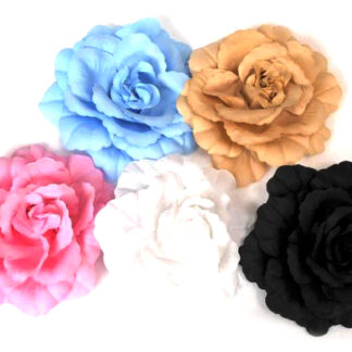 Flor con Colita, Pico y Prendedor