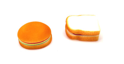 Anotador Squishy Pan Lactal - Pan de Hamburguesa