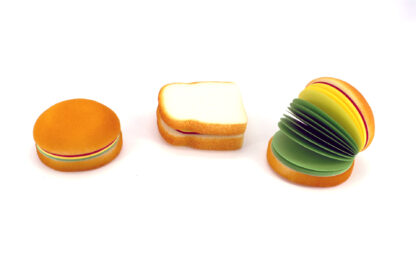 Anotador Squishy Pan Lactal - Pan de Hamburguesa - Imagen 3