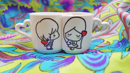 Set 2 Mini Tazas En caja Individual - Imagen 3