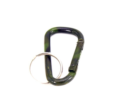 Llavero Mosquetón Camuflado