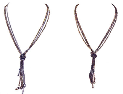 Collar Nudo Combinado