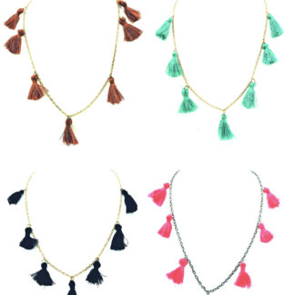 Cadena con Flecos