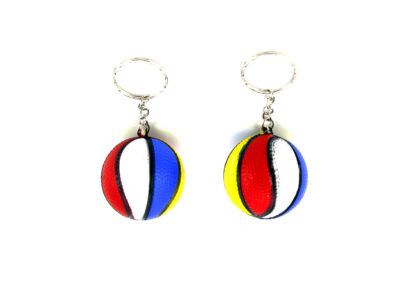 Llavero Pelota de Básquet Multicolor Soft