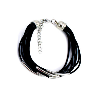 Pulsera Varias Vueltas Tiento con Dijes - Imagen 2