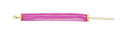 Pulsera Multi Cadenas Multicolor - Imagen 3