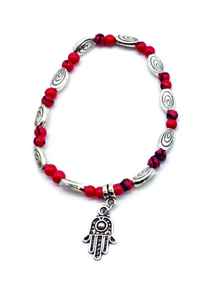 Pulsera Elastizada con Dije Mano - Imagen 5