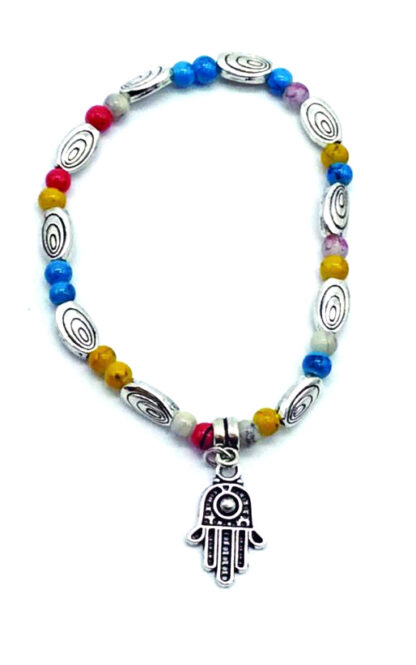 Pulsera Elastizada con Dije Mano - Imagen 6