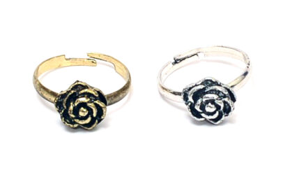 Anillo Flor Tamaño Regulable