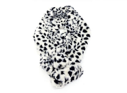 Cuello Símil Piel Animal Print - Imagen 2