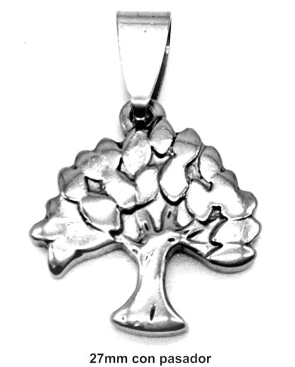 Dije Árbol de la Vida Acero Quirúrgico