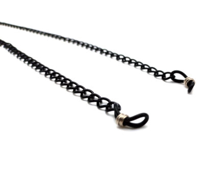 Porta Lentes Silicona con Cadena Negra - Imagen 2