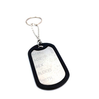 Llavero Chapa Identificación Militar