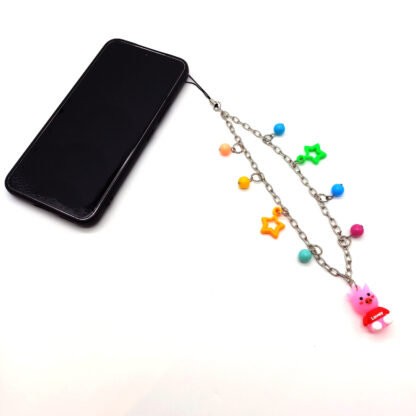 Strap Cadena con Dijes Animalitos y Componentes Multicolor - Imagen 5