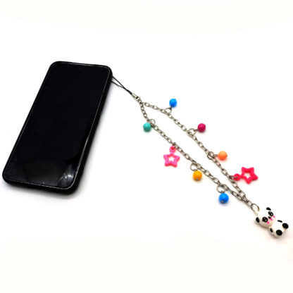 Strap Cadena con Dijes Animalitos y Componentes Multicolor - Imagen 3