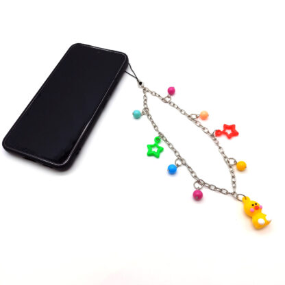 Strap Cadena con Dijes Animalitos y Componentes Multicolor - Imagen 2