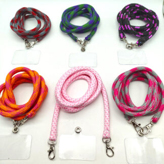 Colgante Celular Soga - Soga Correa Cartera - Muy Resistente!! Largo 1.15mts/1.20mts. - Incluye Adaptador Universal Transparente
