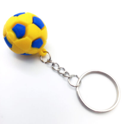 Llavero Pelota Futbol de Goma - Imagen 2