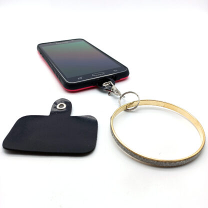 Strap Esclava Metal con Brillo - Incluye Adaptador Universal Transparente - Imagen 3