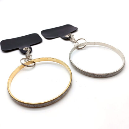 Strap Esclava Metal con Brillo - Incluye Adaptador Universal Transparente - Imagen 2