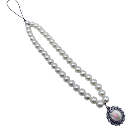 Straps Perlas con dije Cerámico