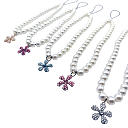 Strap Perlas con Flor Multiperlas