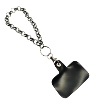 Strap Cadena Acero Quirúrgico - Incluye Adaptador Universal Transparente