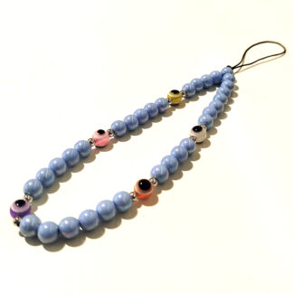 Strap Ojos con Bolitas Azules
