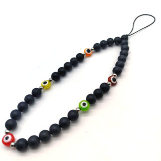 Strap Negro Opaco Con Ojos