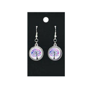 Aro Colgante con Dije Árbol de la Vida