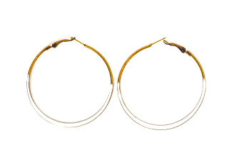 Aro Argolla con Esmalte 6cm.