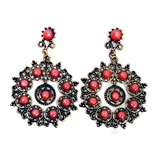 Aro Colgante con Piedras