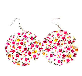 Aros Colgante Liberty Nacar