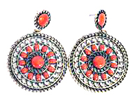 Aro Colgante con Piedras